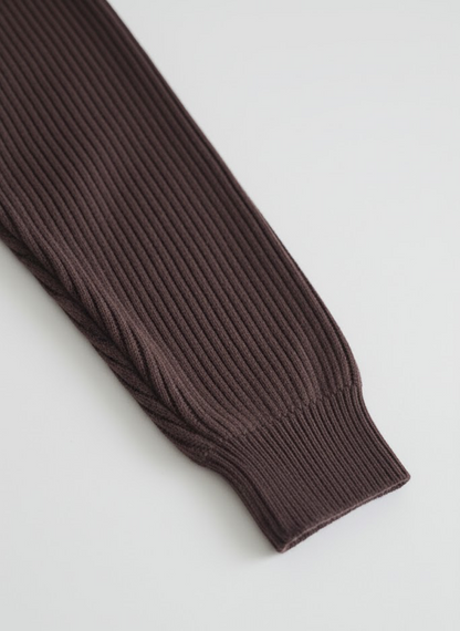 MARLOW RIB KNIT SWEATER
